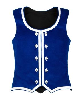Blue Highland Dancing Waistcoat