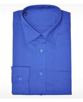 Blue Wing Collar Kilt Outfit Shirt