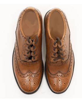 Brown Leather Ghillie Brogue