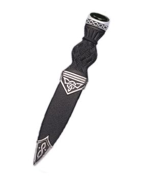 Celtic Polished Sgian Dubh Knife
