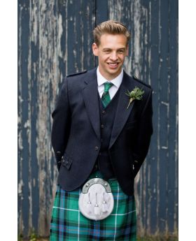 Green Tweed Kilt Outfit