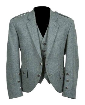 Crail Green Argyll Tweed Jacket