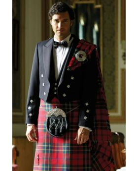 Maclean Tartan Prince Charlie Kilt Outfit