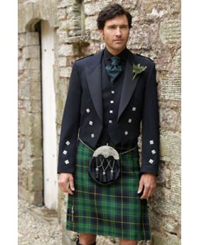 Royal Stewart Tartan Prince Charlie Kilt Outfit