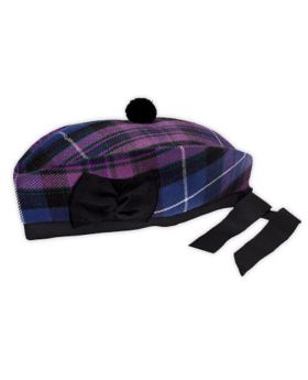 Scottish Pride Of Scotland Tartan Glengarry Balmoral Hat