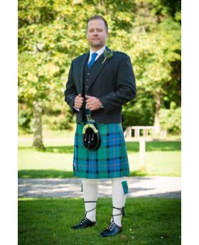 Tweed Argyll Scottish Kilt Outfit